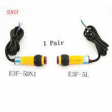 5 pair Infrared sensor switch photoelectric switch sensor type E3F-5DN1 E3F-5L three-wire NPN normally open M18 2024 - buy cheap