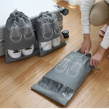 1pcs New Waterproof Shoes Bag for Travel Portable Shoe Storage Bag Organize Non-Woven Tote Drawstring Bag Dolap Organizer 2024 - buy cheap