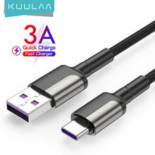 KUULAA USB Type C Cable For Samsung S10 S9 3A Fast USB Charging Type-C Charger Data Cable for Redmi Note 8 Pro USB-C Cabo Wire 2024 - buy cheap