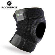 ROCKBROS Cycling Running Knee Support Sports Safety  Leg Knee Pads Basketball Volleyball Adjustable Elastic Kneepad 2024 - buy cheap