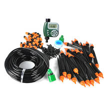 25m 8/11 Garden DIY Micro Drip Irrigation System Plant Self Automatic Watering Timer Garden Hose Kits with Adjustable Dripper 2024 - buy cheap