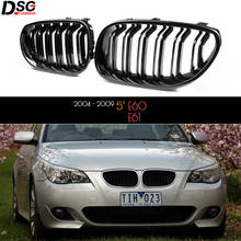 Rejilla delantera de riñón doble para BMW, accesorio de color negro con acabado brillante, modelos serie 5: E60 y E61, años 2003 a 2009 2024 - compra barato