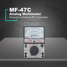 MF-47C Analog Multimeter DC/AC Voltage Current Meter Infrared Detection Handheld hFE Tester Multitester Buzzer Battery Test 2024 - buy cheap
