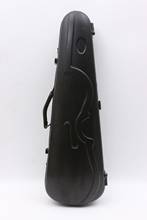 4/4 Full Size Violin Case Carbon Fiber Hard Box Protect Carry Violin Cases black 2024 - buy cheap