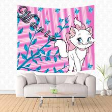 The Aristocats Print Wall Hanging Tapestry Beach Towel Home Party Decoration Sofa Cover Blanket Wall Carpet Yoga Mat 2024 - buy cheap