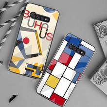 YJZFDYRM Bauhaus style poster Phone Case Cover Tempered Glass For Samsung S20 Plus S7 S8 S9 S10 Plus Note 8 9 10 Plus 2024 - buy cheap