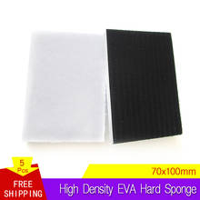 70*100mm Rectangle EVA Hard Sponge Interface Pad Damping Pad for Sander Backing Pad Abrasive Tools Accessories - Hook and Loop 2024 - buy cheap