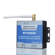 RTU5024 2G GSM Открыватель ворот дистанционный переключатель реле сим-карты Бесплатный контроллер звонков для шлагбаума/затвора/гаражных ворот 2024 - купить недорого