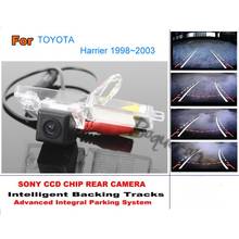 Câmera de orientação dinâmica para toyota harrier 1998 ~ 2003, linha de tv hd ccd 580 de 860 pixels, estacionamento inteligente 2024 - compre barato