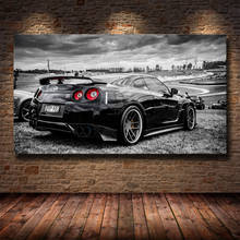 Sports Car GTR Super Car Poster Wall Painting Picture Painting Living Room Home Decoration Wall Painting (Unframed) 2024 - buy cheap