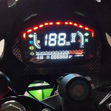 For 2,4 Cylinders Motorcycle Universal LED LCD Speedometer Digital Backlight Odometer For BMW Honda Ducati Kawasaki Yamaha 2024 - buy cheap