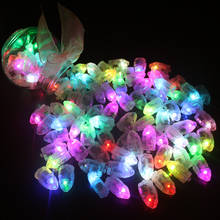 Lámparas de Flash LED para linterna de papel, 500 unids/lote, globo de luces para de papel, fiesta, Festival, suministros de decoración 2016, venta al por mayor 2024 - compra barato