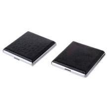 Leather Cigarette Case Personalized Creative 20 Sticks with Rubber Band Gift Box  AXYC 2024 - buy cheap