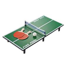 Мини-стол для пинг-понга, Настольный набор для тенниса, деревянные детские развивающие игрушки, мини теннисный стол, развлекательная спортивная игра для пинг-понга 2024 - купить недорого