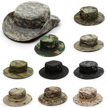 Camouflage Tactical Cap Military Boonie Hat US Army Caps Camo Men Outdoor Sports Sun Bucket Cap Fishing Hiking Hunting Hats Gear 2024 - buy cheap
