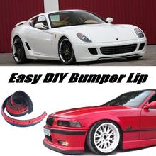 NOVOVISU Bumper Lip Deflector Lips For Ferrari 599 GTB Fiorano Front Spoiler Skirt For Tuning / Body Kit / Strip 2024 - buy cheap