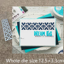Xldesign molde de corte de metal, estêncil para decoração de borda aztec, álbum de recortes, cartão de papel e artesanato 2024 - compre barato