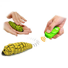 Infrared Remote Control Bionic Worm Insect Plastic Toy Magic Bug Mini Cheat Joke Animal Halloween Day Scare Frighten Bluster kid 2024 - buy cheap