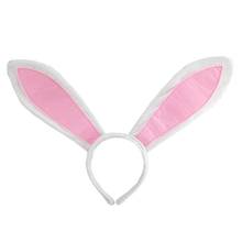 Easter Long Bunny Ears Headband Lovely Rabbit Animal Cosplay Plush Hair Hoop 2024 - buy cheap