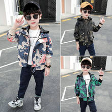Camouflage Jacket Spring Autumn Coat Outerwear Top Children Clothes Kids Costume Teenage School Boy Clothing High Quality 2024 - buy cheap