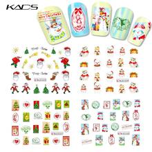 11Sheet/1SET BLE2325-2335 Christmas nail sticker DECAL nail art tool for water sticker for water decals nail art stickers 2024 - buy cheap