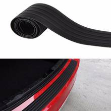 Car Trunk guard plate sticker Rear bumper rubber protection FOR Dacia duster logan sandero stepway lodgy mcv 2 2024 - buy cheap