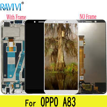 5.7 "a83 lcd para oppo a83 display lcd tela de toque digitador assembléia substituição com quadro para oppo a83t 2024 - compre barato