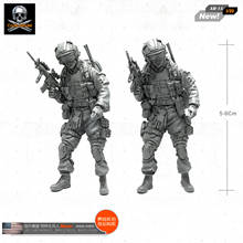 1/35 Resin Figure Model kits Woman Soldier In Modern Us Special Forces self-assembled AH-15 2024 - buy cheap