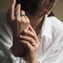Momiji Bohemian Bead Rings Natural Stone Jewelry Multi Color Handmade Mini Rings Elastic Adjustable Fashion Gifts Women Girls 2024 - buy cheap