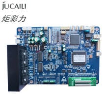 Jucaili-kit de placa principal de impressora v6/v12, placa de cabeça única para impressora com eco solvente, para epson xp600 2024 - compre barato