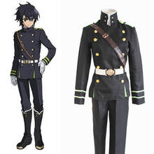 Owari nenhum seraph anime seraph do fim yuichiro hyakuya uniforme superior + calças roupas cosplay traje 2024 - compre barato
