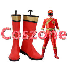 Hyakujuu Sentai Gaoranger Cosplay Shoes Boots Halloween Carnival Cosplay Costume Accessories 2024 - buy cheap