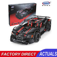  Xingbao Famous Sport Racing Car Building Blocks Rc Super Speed Cars Model Electric Remote Control Vehicle Bricks Toys  2024 - buy cheap