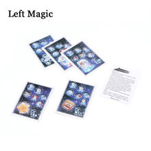 Tarjetas de predicción del horóscopo, cartas de magia, trucos de magia, mentalismo, accesorios de magia mental, truco de magia de cerca, truco de magia 2024 - compra barato