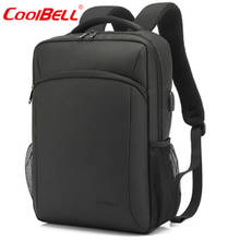 COOLBELL Backpack 15.6inch Laptop Backpack Nylon Waterproof Anti-theft Student Backpack Fashion Travel Business Backpack 2024 - buy cheap