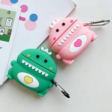 For Xiaomi Air 2S case Catroon Love Heart Dinosaur Silicone Headphone Cover for Xiaomi Airdots Pro 2 2S Wireless Earphone Case 2024 - buy cheap