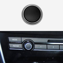 Автомобильный радиопереключатель, регулятор громкости, кнопка переключения CD-машины, крышка для BMW F10 F11 F18 F07 F02 5/7 Series F15 X5, автомобильные аксессуары 2024 - купить недорого