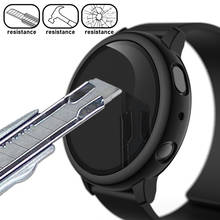 Capa protetora para smartphone, proteção de tela para telefone inteligente, material fosco, ideal para samsung galaxy watch active 2, 40mm, 44mm 2024 - compre barato