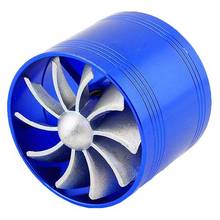Universal Gas Fuel Saver Single Propeller Fan Air Intake Turbinea Turbocharger 2019 2024 - buy cheap