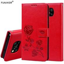 Flower Leather Case For Xiaomi Poco X3 Pro M3 F3 Mi 10T 11T 11i 11 Lite Flip Wallet Flip Cover Redmi 9C NFC 9T Note 10 5G 10S 2024 - buy cheap
