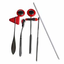 5 IN 1 Surgical Reflex Hammer Multifunction Attending Clinics Hammer Medical Neurological Massager Plexor Health Care Tool Red 2024 - buy cheap