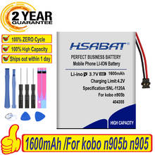 Top Brand 100% New 1600mAh Battery for Mp4 PAD DIY bluetooth kobo n905b,kobo n905,kobo n905c Batteries + free tools 2024 - buy cheap