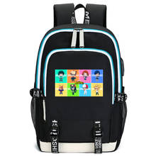 Школьные сумки My Hero Academy для девочек-подростков, аниме, рюкзак для книг, водонепроницаемый рюкзак для путешествий, usb зарядка, рюкзак для ноутбука, рюкзак 2024 - купить недорого