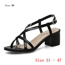 Women Gladiator Sandals High Heels Peep Toe Pumps Summer Shoes Woman High Heel Sandals Plus Size 31 - 40 41 42 43 44 45 46 47 2024 - buy cheap