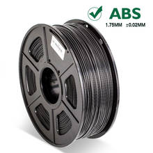 Preto 1kg do filamento do abs para a tolerância material do rolo da pena da impressão da impressora 3d SL-300 +/-0.02mm 100% nenhuns espaços em branco do sublimation da bolha 2024 - compre barato