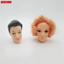 Boneca acessórios para ken boy boneca cabeça com cabelo compõem boneca cabeça para namorado príncipe ken masculino boneca brinquedo diy para crianças meninas 2024 - compre barato