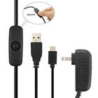 1m 5V 3A Type C Power Supply Charger USB Power Adapter with Switch EU US UK Plug for Raspberry Pi 4 Model B 4B Cable+Battery Box 2026 - buy cheap 1m 5V 3A Type C Power Supply Charger USB Power Adapter with Switch EU US UK Plug for Raspberry Pi 4 Model B 4B Cable+Battery Box 2026 - buy cheap