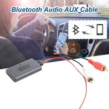 Módulo receptor aux bluetooth, adaptador de áudio rca universal com entrada automática para caminhão, música estéreo, rádio sem fio b2k o9w0 2024 - compre barato