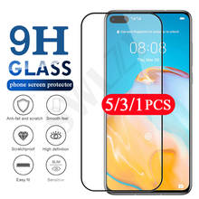 Protector de pantalla de vidrio templado para móvil, película protectora de pantalla para Huawei P40 lite E P30 P20 pro P smart Z S 2021 2020 plus 2019 2018, 5/3/1 Uds. 2024 - compra barato