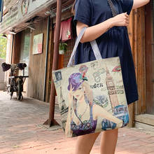 Women Tote Bag Canvas Tote Bag 2020 Summer High-capacity Shoulder Bag Handbag Bag Casual Fashion Shopping Bag School Bag 2024 - buy cheap